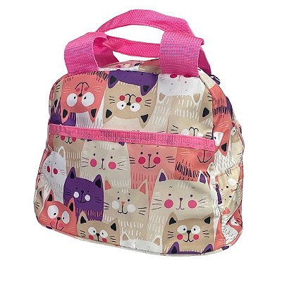 Bolsa Térmica Gatinho Rosa