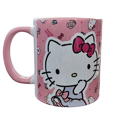 Caneca Hello Kitty Flawless Rosa