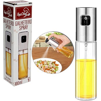 Galheteiro de Vidro Spray 100 ml