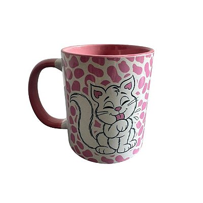 Caneca Turma da Mônica Magali e Mingau