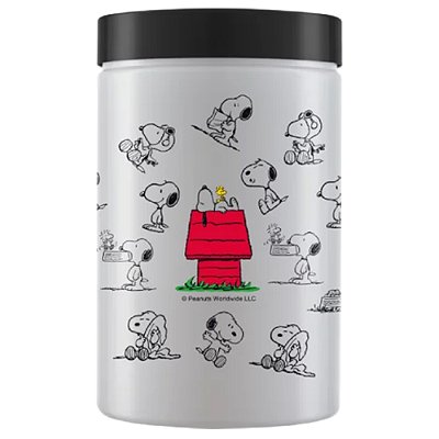 Pote de Plástico Snoopy Casinha