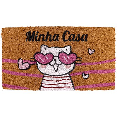 Capacho Gatinha Minha Casa