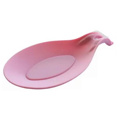 Descanso de Talher de Silicone Rosa