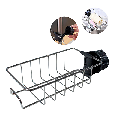 Suporte Organizador Aramado Cromado