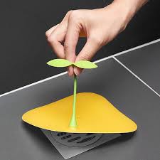 Protetor de Ralo de Silicone Plantinha