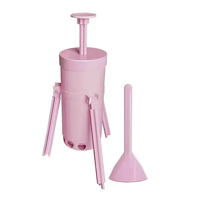 Nhoqueira de plástico Rosa