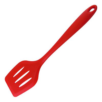 Espátula em Silicone Vermelha 28 cm