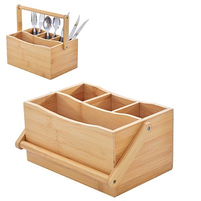 Talheres Aço Inoxidável 18/8 - Design Bambu - 45 Peças - Serviço 8 Pessoas