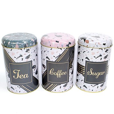 Conjunto de 3 Latas Terrara