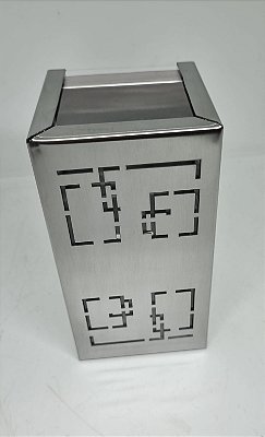 Arandela Inox Escovada Squares Lux