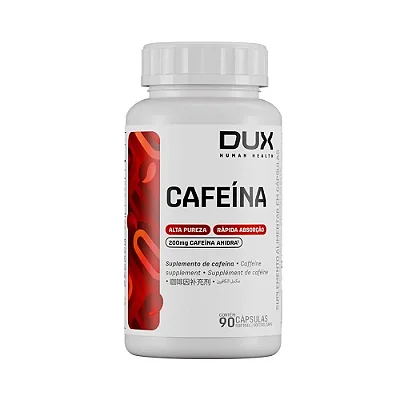 CAFEÍNA ( 90 Caps ) DUX NUTRITION