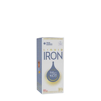 FAMILY CARE LIQUID IRON FOR BABY & KIDS 30ML SABOR MORANGO - TRUE SOURCE