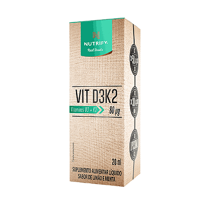 NT VITD3K2 LIQUIDA 20ML 1UN