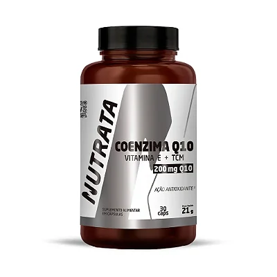 Nutrata Coenzima Q10 - 30 cápsulas 21g