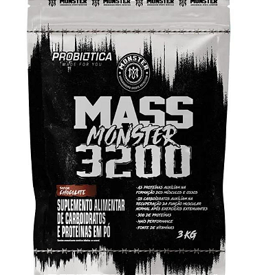 Mass Monster 3200 3kg - Probiótica