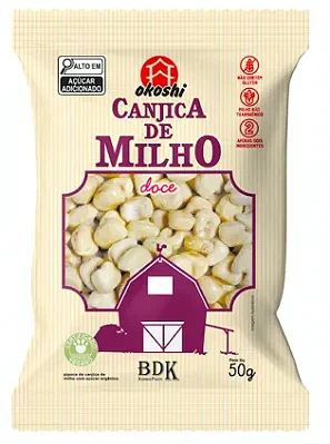 OKOSHI CANJICA MILHO C/SAL MARINHO