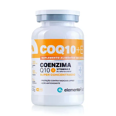 COENZIMA Q10 + VITAMINA E - 60 CAPSULAS