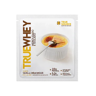 True Whey Protein Vanilla Crème Brûlée Sachê 32 g