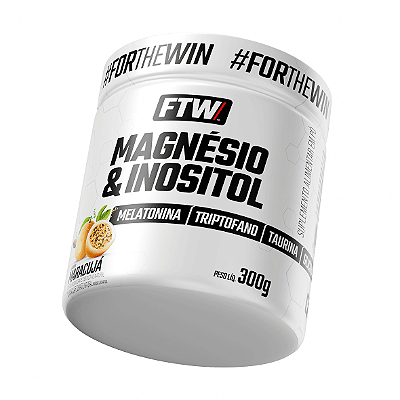 Magnésio & Inositol 300g Sabor Maracujá - FTW