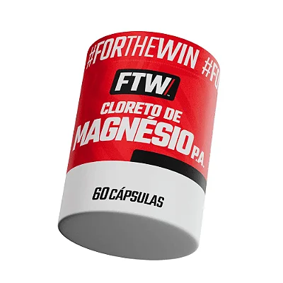 Cloreto de Magnésio 60 Cápsulas - FTW