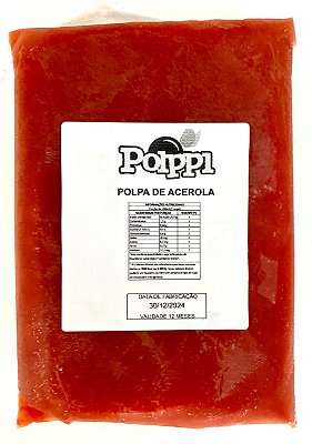 Polpa de frutas - Polppi Acerola 1kg