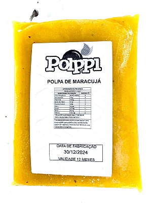 Polpa de frutas - Polppi Maracujá 1Kg