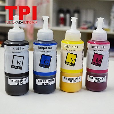 Tinta Sublimática TOP INK 100 ml