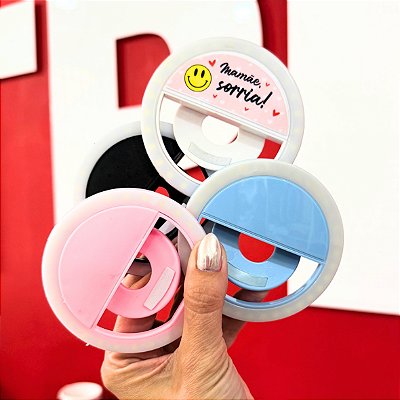 Iluminador para Selfie Recarregável