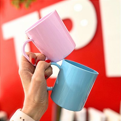Caneca Polímero Colorida JKB