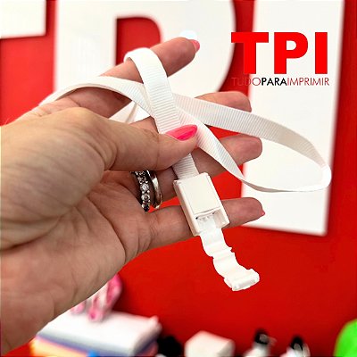 Cordão de Crachá Poliéster com Presilha Plástica - Unit