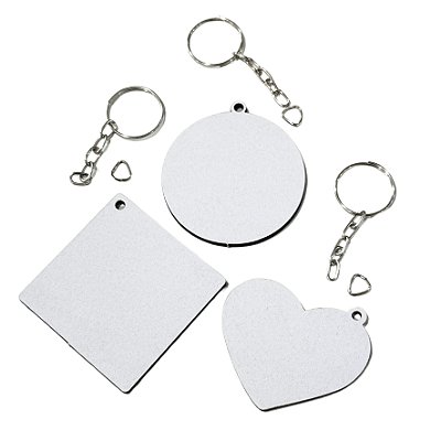Chaveiro MDF Dupla Face | Pct c/ 5