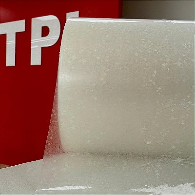 Bopp Holográfico 3D Estrelas 22cm x 1m