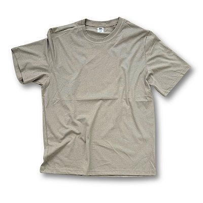 Camiseta Algodão Bege Adulto
