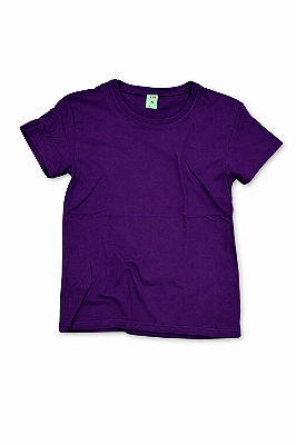 Baby Look Algodão Roxo