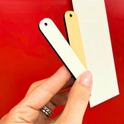 Chaveiro Lixa MDF para Sublimação 3mm – Pacote com 10 Unidades