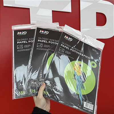 Adesivo Glossy - Pct c/ 20 fls