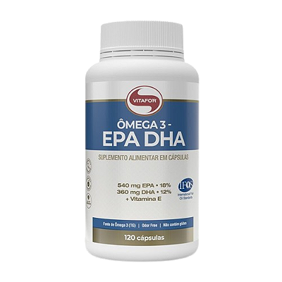 Ômega 3 EPA e DHA 120 caps