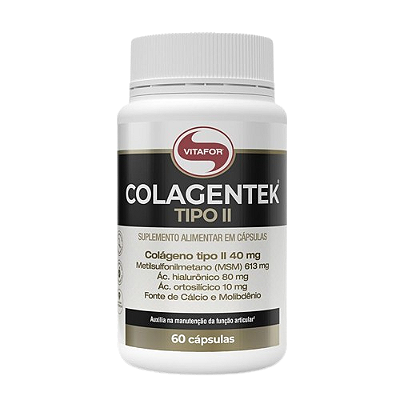 Collagentek tipo II 60 Caps