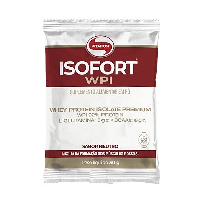 Isofort Caixa com 15 saches 30g neutro