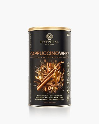 Cappuccino Whey Lata 448g Essential