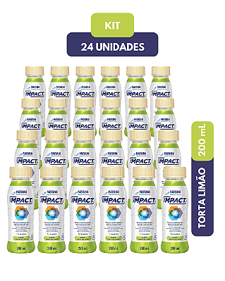 Kit Impact Torta de Limão 200ml 24 unidades
