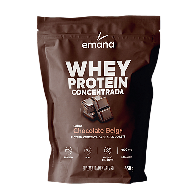 Whey Protein Concentrado Chocolate Belga 450g