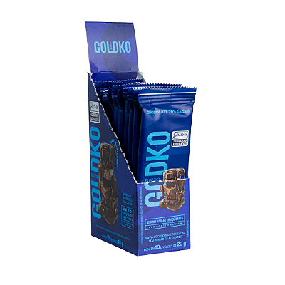 Barra 70% cacau 20g - caixa com 10un