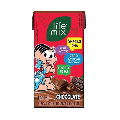 Achocolatado Life Mix 180mL - caixa com 10un