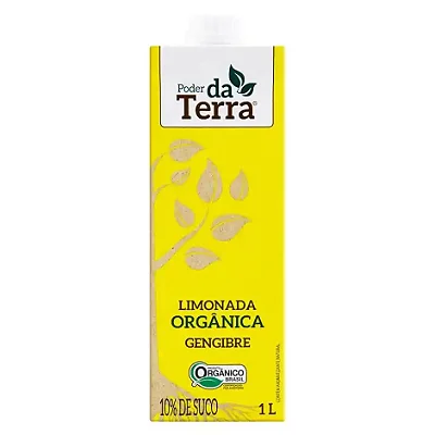 Limonada Poder da Terra Gengibre 1L