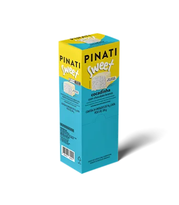 Sweet Cocada com Chocolate Branco 14g - Display com 24un
