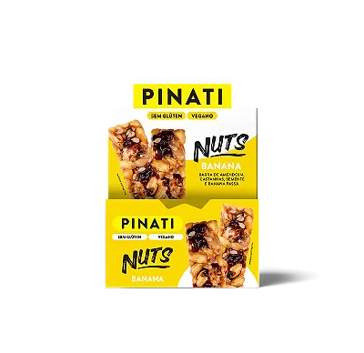 Barra de Nuts Banana 30g - Display com 20un