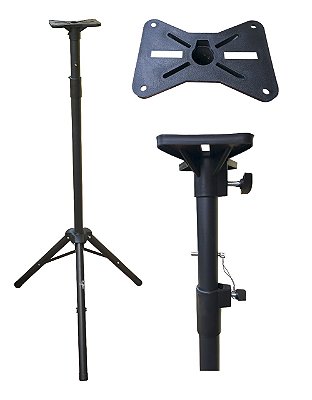 Suporte Tripé Retrátil para Caixa de Som