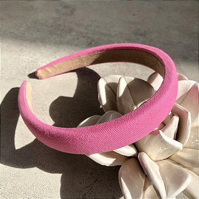 Tiara Alta Canelada Rosa