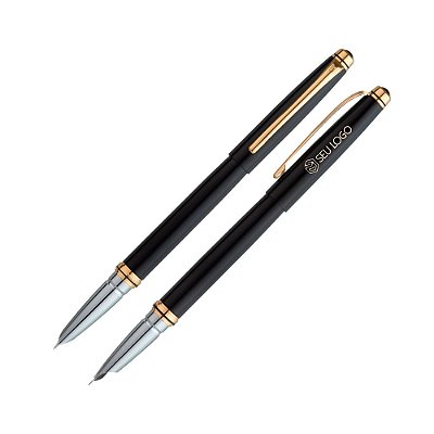 Caneta Crown Orient Tinteiro Personalizada Com Logotipo